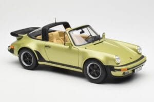 Porsche 911 930 Turbo Targa グリーン メタリック Norev 1:18 187526 メタル - 画像 8/10