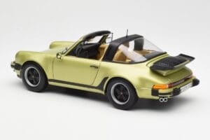 Porsche 911 930 Turbo Targa グリーン メタリック Norev 1:18 187526 メタル - 画像 9/10