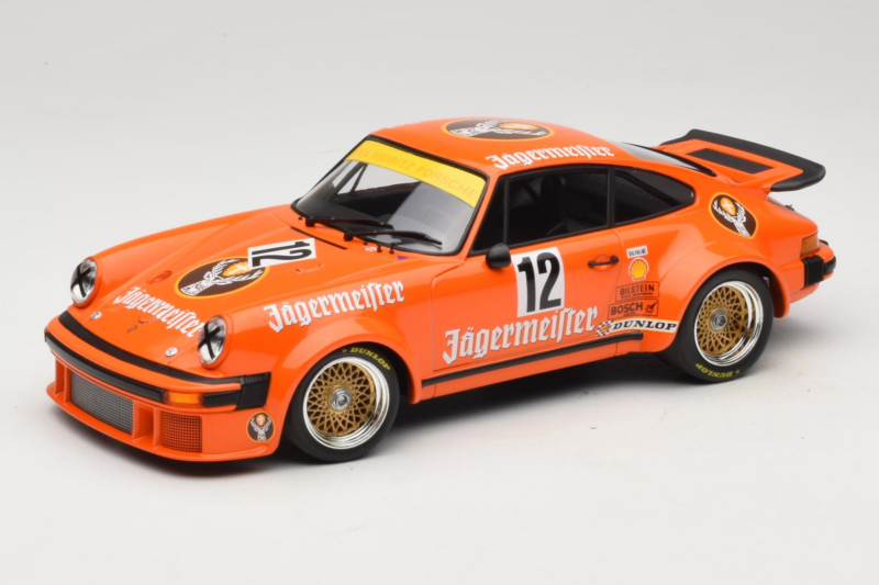 Porsche 911 934 Jagermeister #12 H. Kelleners Winner ADAC Eifelrennen DRM 1976 Minichamps 1:18 155766412 メタル