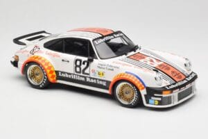 Porsche 911 934 #82 H. Müller / A. Pallavicini Lubrifilm Racing Winners Group 4 24 Hours of Le Mans 1979 Minichamps 1:18 1557 - 画像 2/6