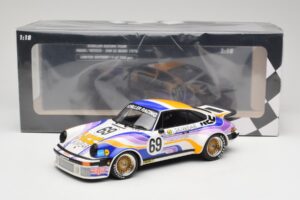 Porsche 911 934 Schiller Racing Team #69 R. Haldi / H. Vetsch 24 Hours of Le Mans 1976 Minichamps 1:18 155766469 メタル - 画像 6/6