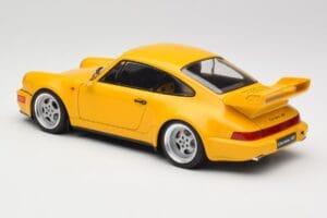 Porsche 911 964 3.8 RS Speed Yellow Solido 1:18 S1803401 メタル - 画像 6/7