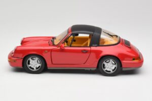 Porsche 911 964 Carrera 2 Targa レッド Anson 1:18 30305-W メタル - 画像 4/8
