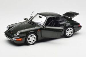 Porsche 911 964 Carrera 4 グリーン メタリック Norev 1:18 187321 メタル - 画像 2/8