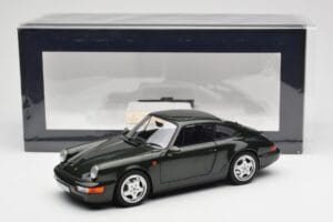 Porsche 911 964 Carrera 4 グリーン メタリック Norev 1:18 187321 メタル - 画像 8/8