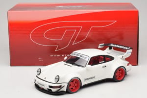 Porsche 911 964 RWB Hoonigan ホワイト GT Spirit 1:18 GT732 レジン - 画像 6/6