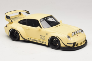 Porsche 911 964 RWB Sandstorm Beige GT Spirit 1:18 GT566 レジン - 画像 4/6