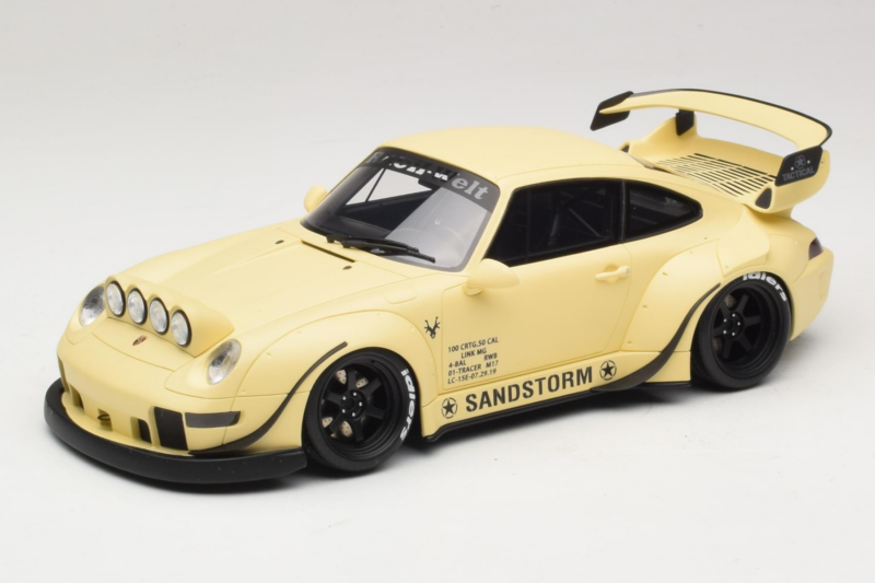 Porsche 911 964 RWB Sandstorm Beige GT Spirit 1:18 GT566 レジン