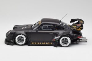 Porsche 911 964 RWB Stella Artois Bumper Delete GT Spirit 1:18 GT918 レジン - 画像 3/6