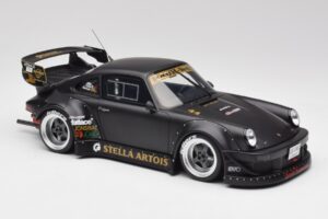 Porsche 911 964 RWB Stella Artois Bumper Delete GT Spirit 1:18 GT918 レジン - 画像 4/6