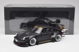 Porsche 911 964 RWB Stella Artois Bumper Delete GT Spirit 1:18 GT918 レジン - 画像 6/6