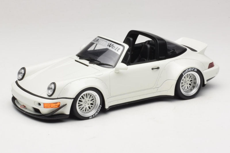 Porsche 911 964 RWB Targa ホワイト GT Spirit 1:18 GT188 レジン