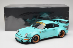 Porsche 911 964 RWB Tiffany GT Spirit 1:12 GT951 レジン - 画像 6/6