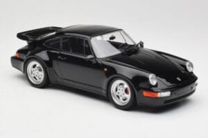 Porsche 911 964 Turbo Bad Boys ブラック Minichamps 1:18 155069104 メタル - 画像 4/6