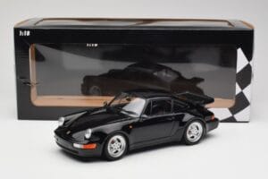 Porsche 911 964 Turbo Bad Boys ブラック Minichamps 1:18 155069104 メタル - 画像 6/6