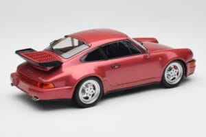 Porsche 911 964 Turbo レッド Minichamps 1:18 155069102 メタル - 画像 2/6