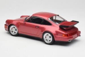 Porsche 911 964 Turbo レッド Minichamps 1:18 155069102 メタル - 画像 5/6