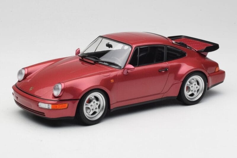 Porsche 911 964 Turbo レッド Minichamps 1:18 155069102 メタル