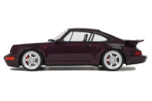 Porsche 911 964 Turbo S パープル GT Spirit 1:18 GT499 レジン - 画像 3/5