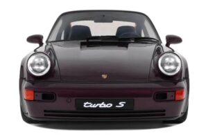 Porsche 911 964 Turbo S パープル GT Spirit 1:18 GT499 レジン - 画像 4/5