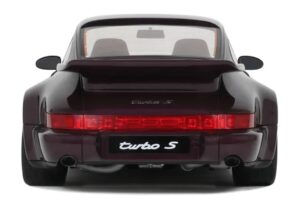 Porsche 911 964 Turbo S パープル GT Spirit 1:18 GT499 レジン - 画像 5/5