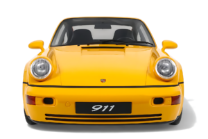 Porsche 911 964 Turbo S Speed Yellow GT Spirit 1:8 GTS801701 レジン - 画像 4/5