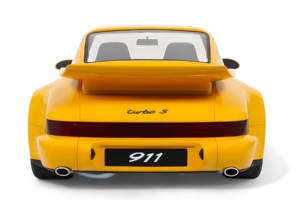 Porsche 911 964 Turbo S Speed Yellow GT Spirit 1:8 GTS801701 レジン - 画像 5/5