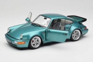 Porsche 911 964 Turbo Wimbledon Green Metallic Solido 1:18 S1803407 メタル - 画像 2/8