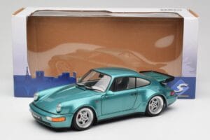 Porsche 911 964 Turbo Wimbledon Green Metallic Solido 1:18 S1803407 メタル - 画像 8/8