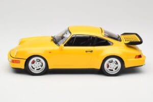 Porsche 911 964 Turbo イエロー Minichamps 1:18 155069100 メタル - 画像 3/6