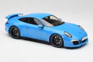 Porsche 911 991 Carrera 4S Aerokit ブルー GT Spirit 1:18 GT085 レジン - 画像 4/6