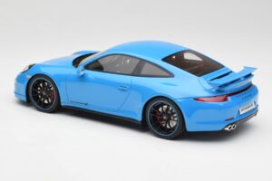 Porsche 911 991 Carrera 4S Aerokit ブルー GT Spirit 1:18 GT085 レジン - 画像 5/6