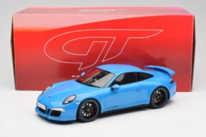 Porsche 911 991 Carrera 4S Aerokit ブルー GT Spirit 1:18 GT085 レジン - 画像 6/6
