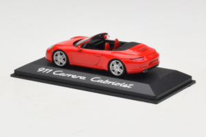 Porsche 911 991 Carrera カブリオレ レッド Minichamps 1:43 WAP0200120C メタル - 画像 3/4
