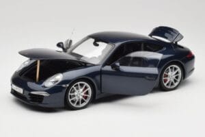Porsche 911 991 Carrera S Blue Metallic Minichamps 1:18 WAP0210200C メタル - 画像 2/8