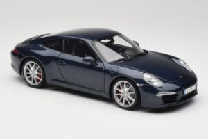 Porsche 911 991 Carrera S Blue Metallic Minichamps 1:18 WAP0210200C メタル - 画像 6/8