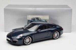 Porsche 911 991 Carrera S Blue Metallic Minichamps 1:18 WAP0210200C メタル - 画像 8/8