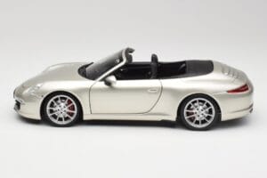 Porsche 911 991 Carrera S カブリオレ GT シルバーメタリック Minichamps 1:18 100061030 メタル - 画像 4/8