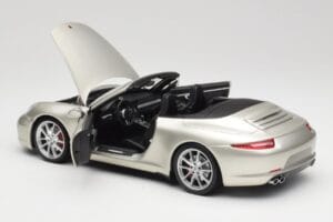 Porsche 911 991 Carrera S カブリオレ GT シルバーメタリック Minichamps 1:18 100061030 メタル - 画像 5/8