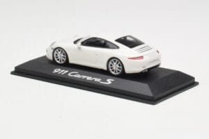 Porsche 911 991 Carrera S ホワイト IAA Frankfurt 2011 Minichamps 1:43 WAX20100090 メタル - 画像 4/5