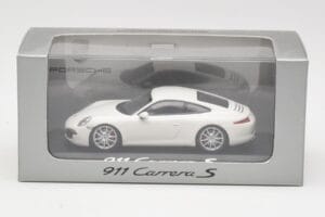 Porsche 911 991 Carrera S ホワイト IAA Frankfurt 2011 Minichamps 1:43 WAX20100090 メタル - 画像 5/5