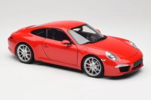 Porsche 911 991 Carrera S ガーズ レッド Minichamps 1:18 100061020 メタル - 画像 6/8