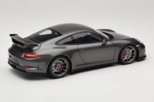 Porsche 911 991 GT3 Grey Metallic Minichamps 1:18 110062720 メタル - 画像 3/8