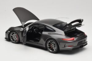 Porsche 911 991 GT3 Grey Metallic Minichamps 1:18 110062720 メタル - 画像 5/8