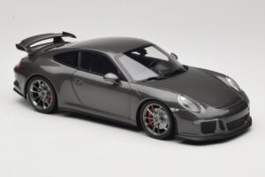 Porsche 911 991 GT3 Grey Metallic Minichamps 1:18 110062720 メタル - 画像 6/8