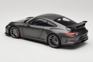 Porsche 911 991 GT3 Grey Metallic Minichamps 1:18 110062720 メタル - 画像 7/8