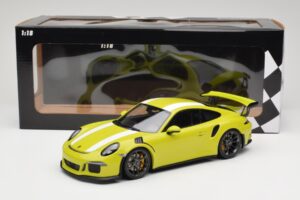 Porsche 911 991.1 GT3 RS Lizard Green & Stripes Minichamps 1:18 155066224 メタル - 画像 6/6