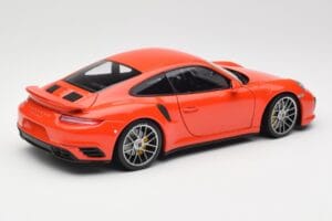 Porsche 911 991 Turbo S Lava Orange Minichamps 1:18 110067120 メタル - 画像 3/8