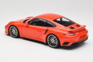 Porsche 911 991 Turbo S Lava Orange Minichamps 1:18 110067120 メタル - 画像 7/8