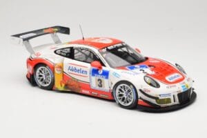 Porsche 911 991.1 GT3 R #3 Frikadelli Racing N. Siedler / K. Abbelen / S. Schmitz 24 Hours of Nurburgring 2016 Minichamps 1:1 - 画像 4/6